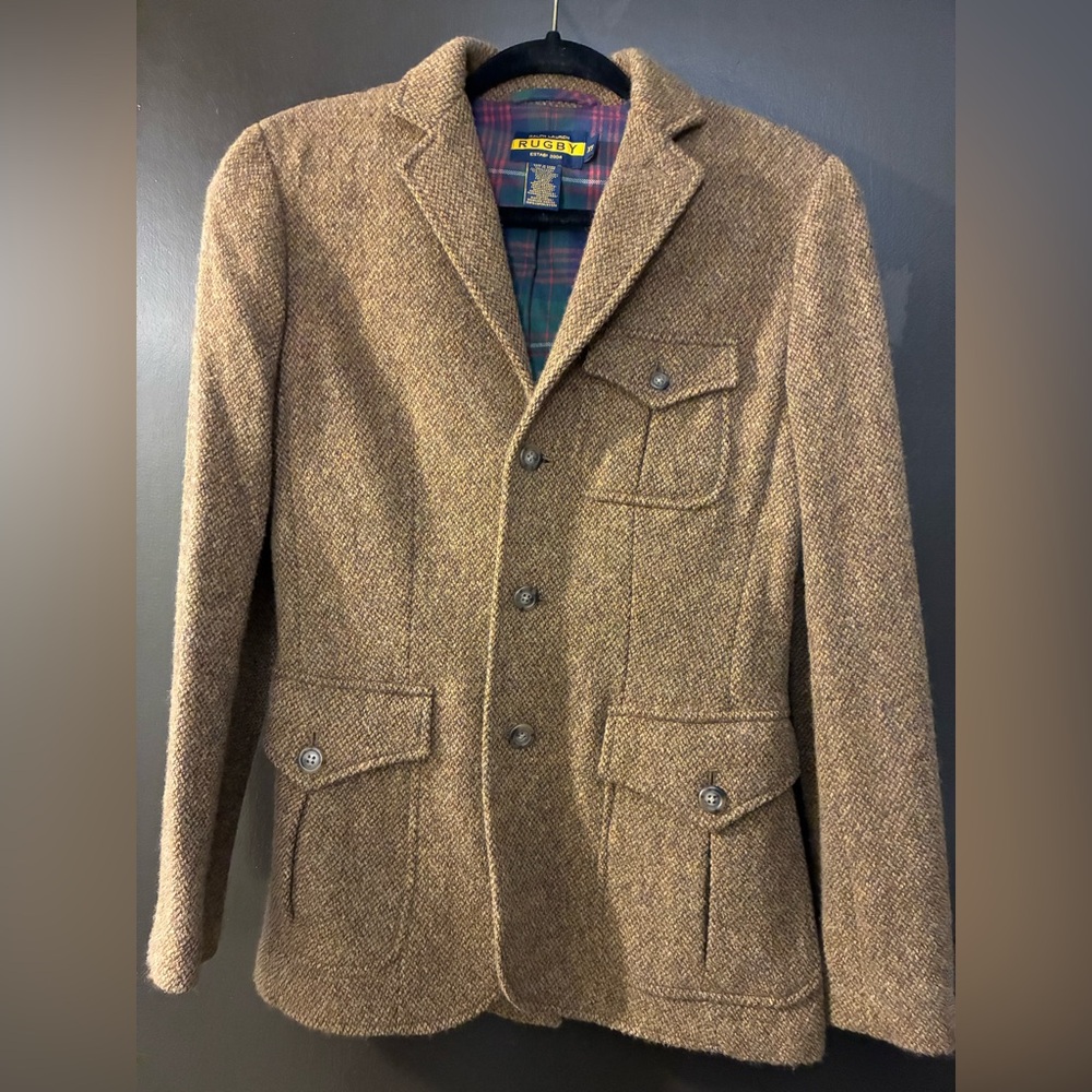Ralph Lauren Rugby Tweed Blazer